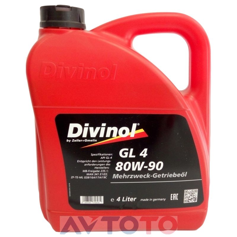 Трансмиссионное масло Divinol 52110K004