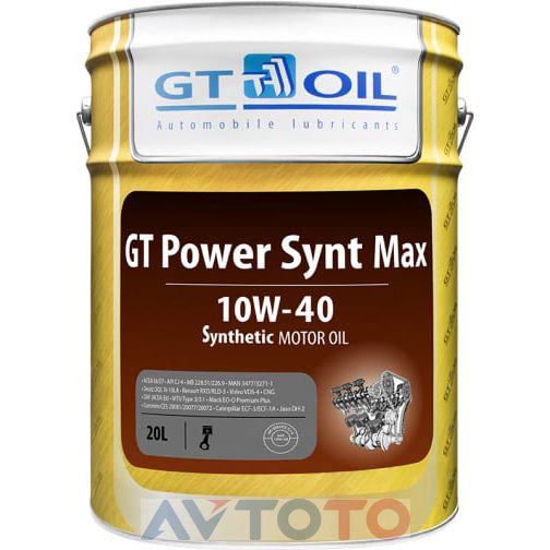 Моторное масло GT oil 8809059408049