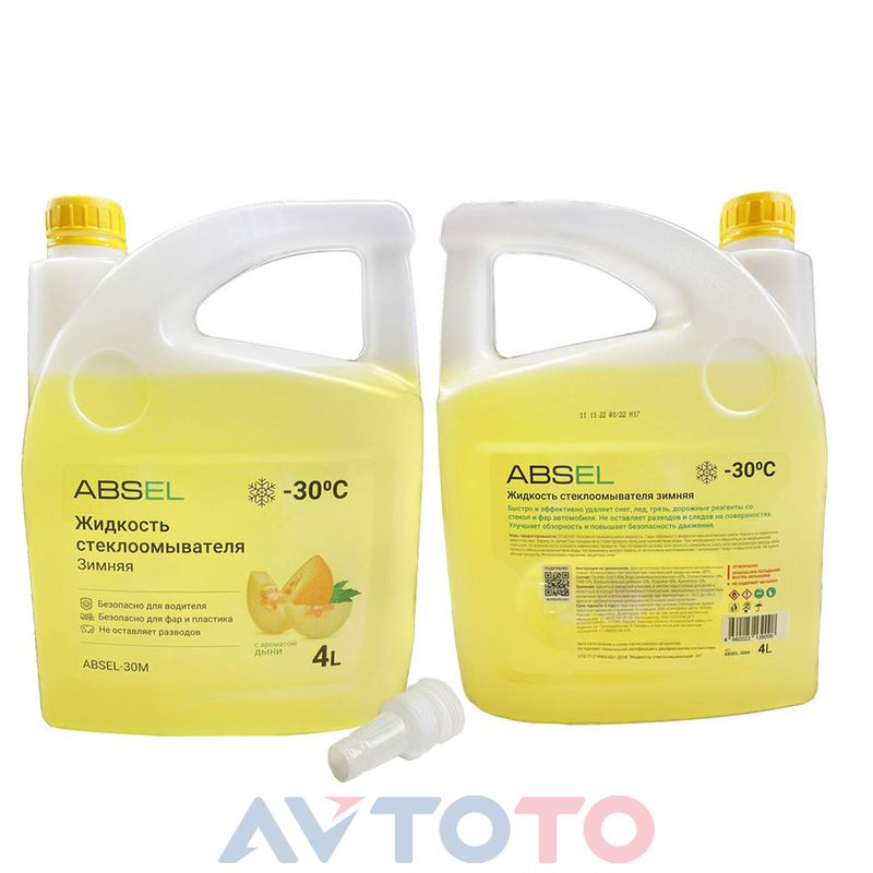 Жидкость омывателя Absel ABSEL30M