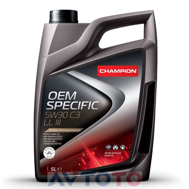 Моторное масло Champion oil 1048183