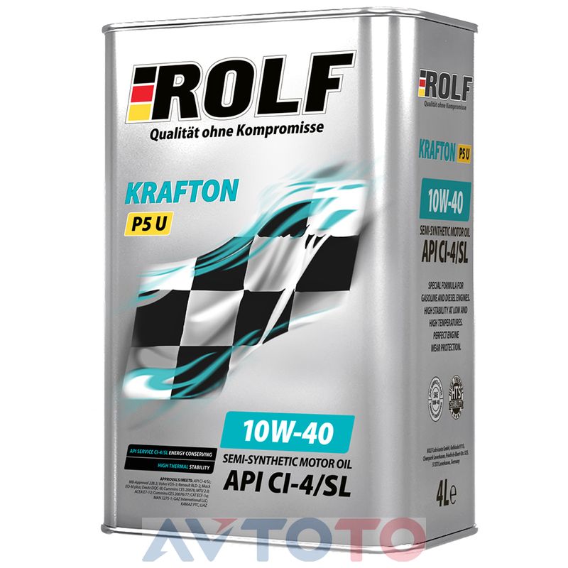 Моторное масло Rolf 322745