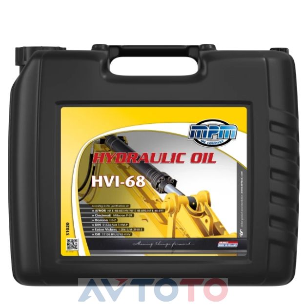 Гидравлическое масло Mpm oil 31020