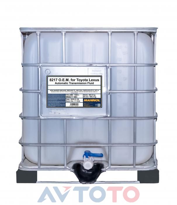 Трансмиссионное масло Mannol MN8217IBC