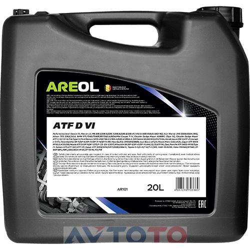 Трансмиссионное масло Areol AR101