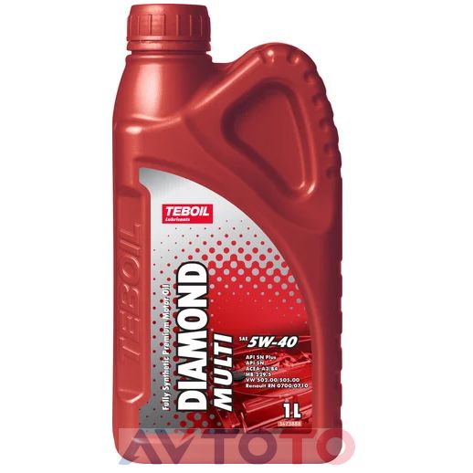 Моторное масло Teboil 3455080