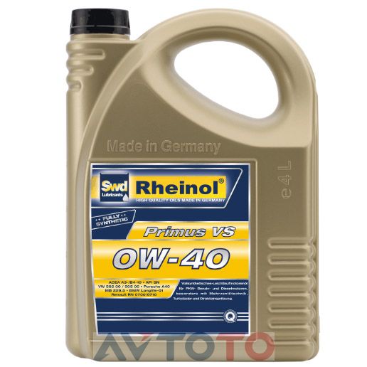 Моторное масло Swd rheinol 31160580