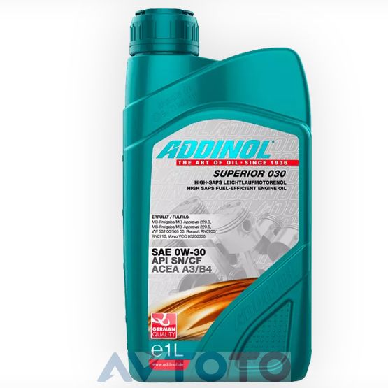 Моторное масло Addinol 72097807
