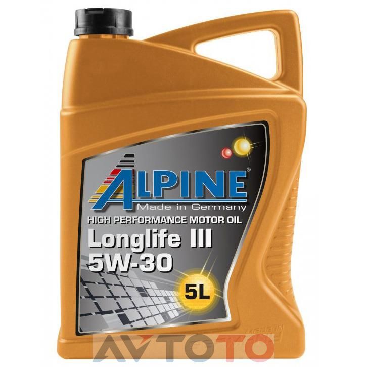 Моторное масло Alpine 0100282