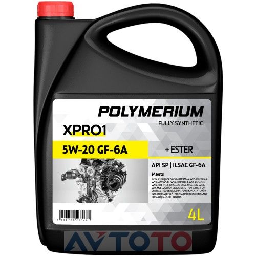 Моторное масло Polymerium plmx15204