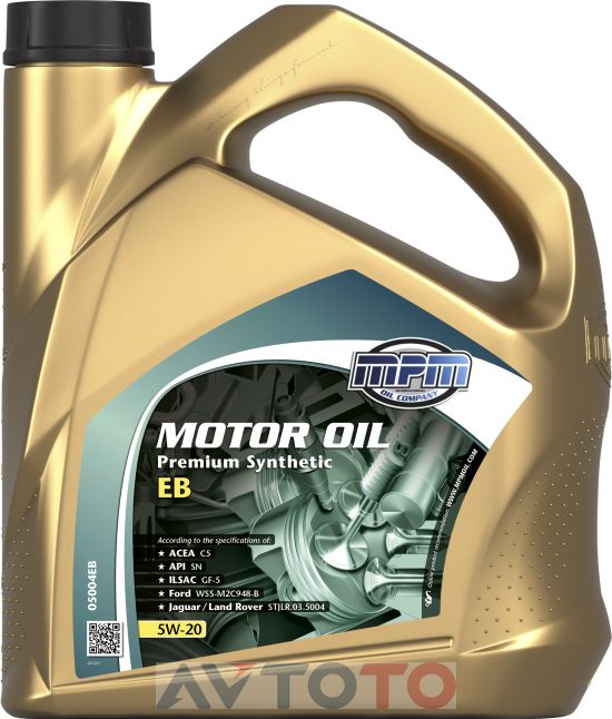 Моторное масло Mpm oil 05004EB