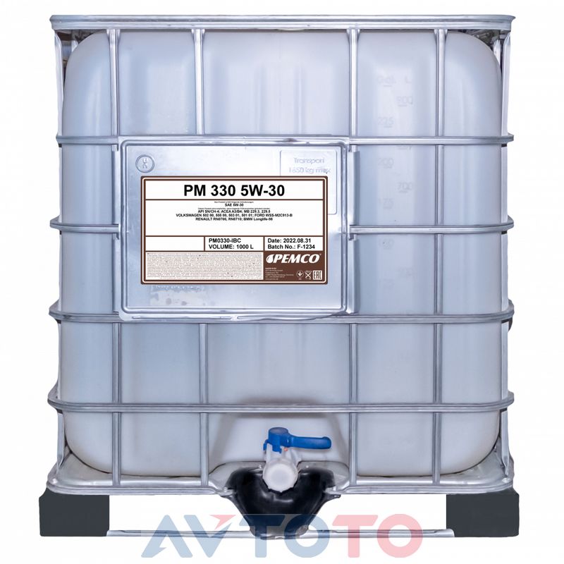 Моторное масло Pemco PM0330IBC