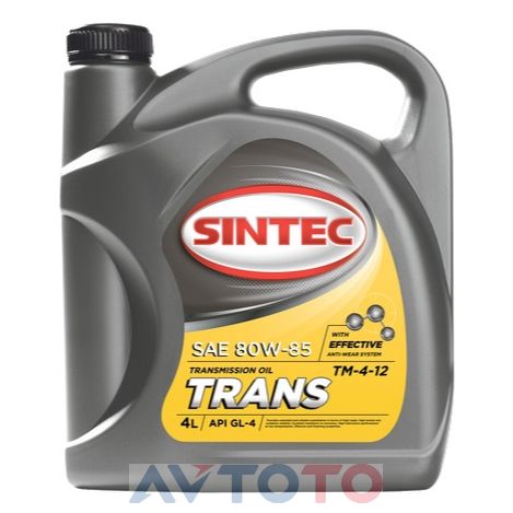Трансмиссионное масло Sintec 900272