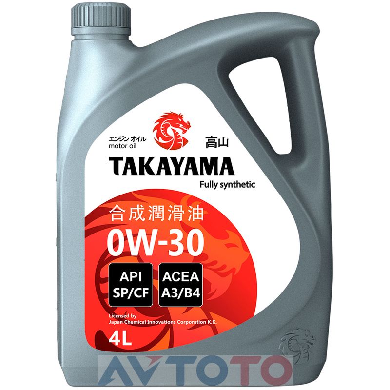 Моторное масло Takayama 322782