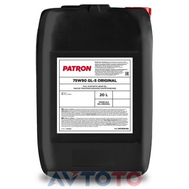 Трансмиссионное масло Patron 5413046805105