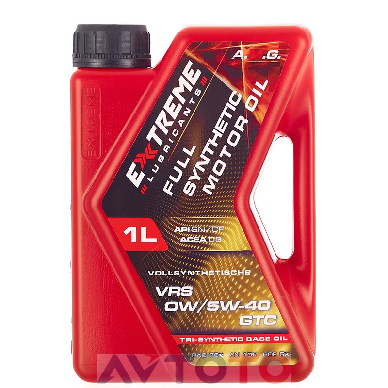 Моторное масло Extreme Lubricants EXVRS05W40GTC1L
