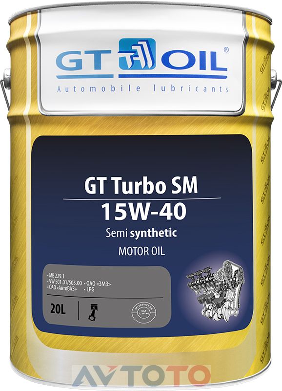 Моторное масло GT oil 8809059407059