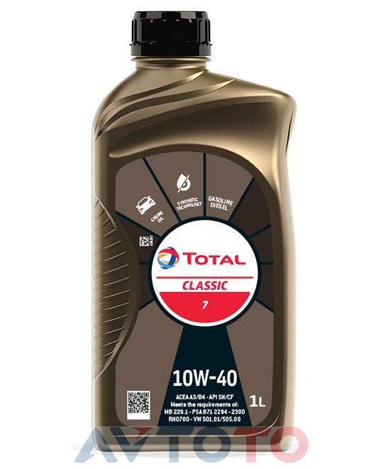 Моторное масло Total 213752