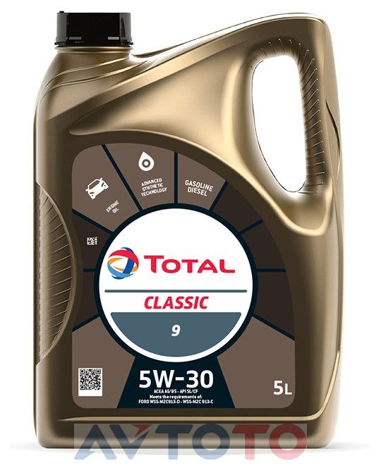 Моторное масло Total 213839