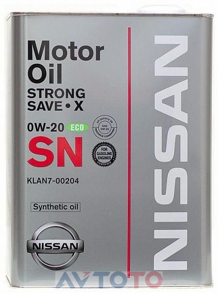 Моторное масло Nissan KLAN700204