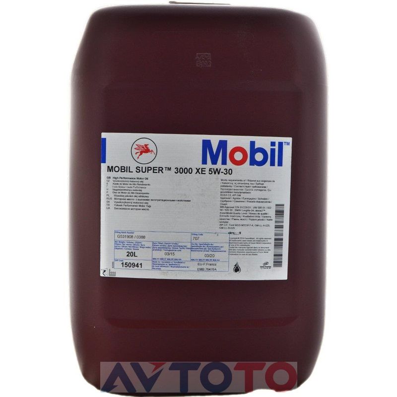 Моторное масло Mobil 150941