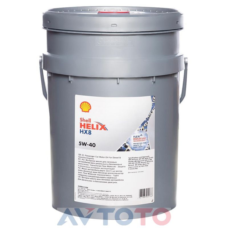 Моторное масло Shell 550051526