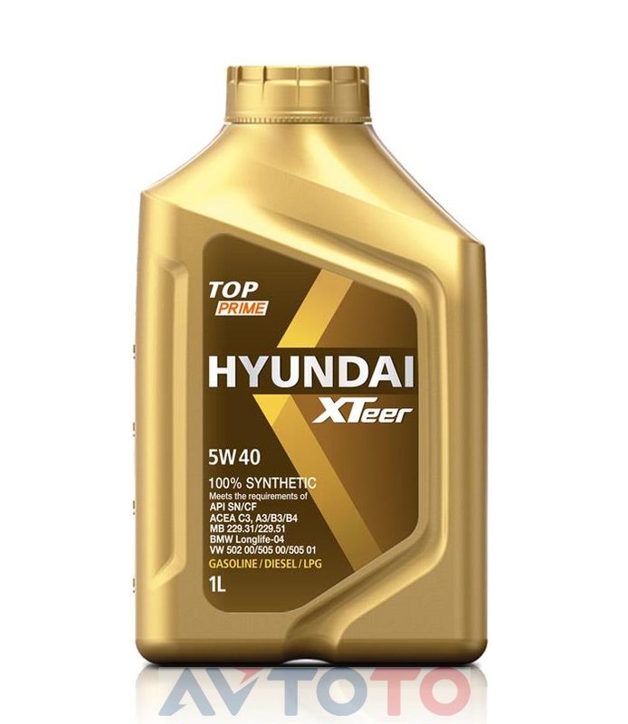 Моторное масло Hyundai XTeer 1011116