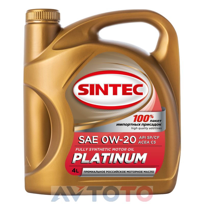 Моторное масло Sintec 322762