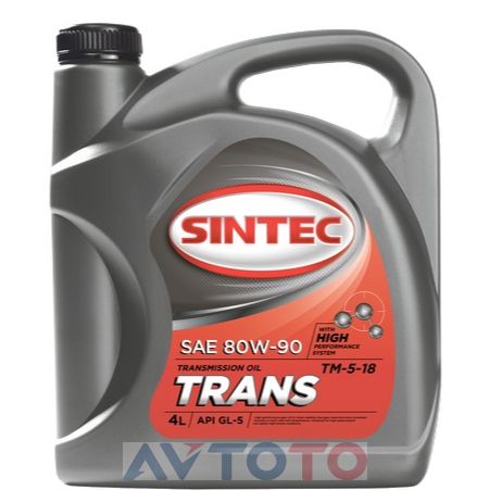Трансмиссионное масло Sintec 900275