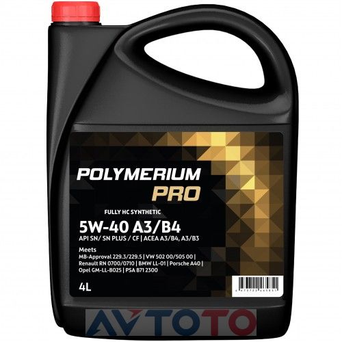 Моторное масло Polymerium plmp540a34