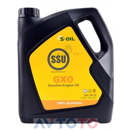 Моторное масло S-oil DSSU5W30GXOSN04