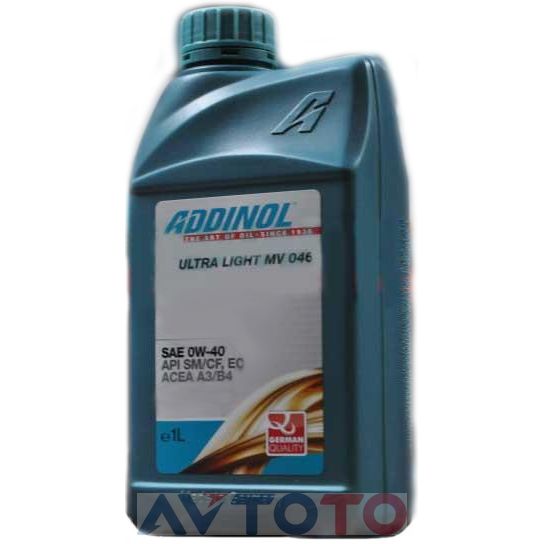 Моторное масло Addinol 4014766071019