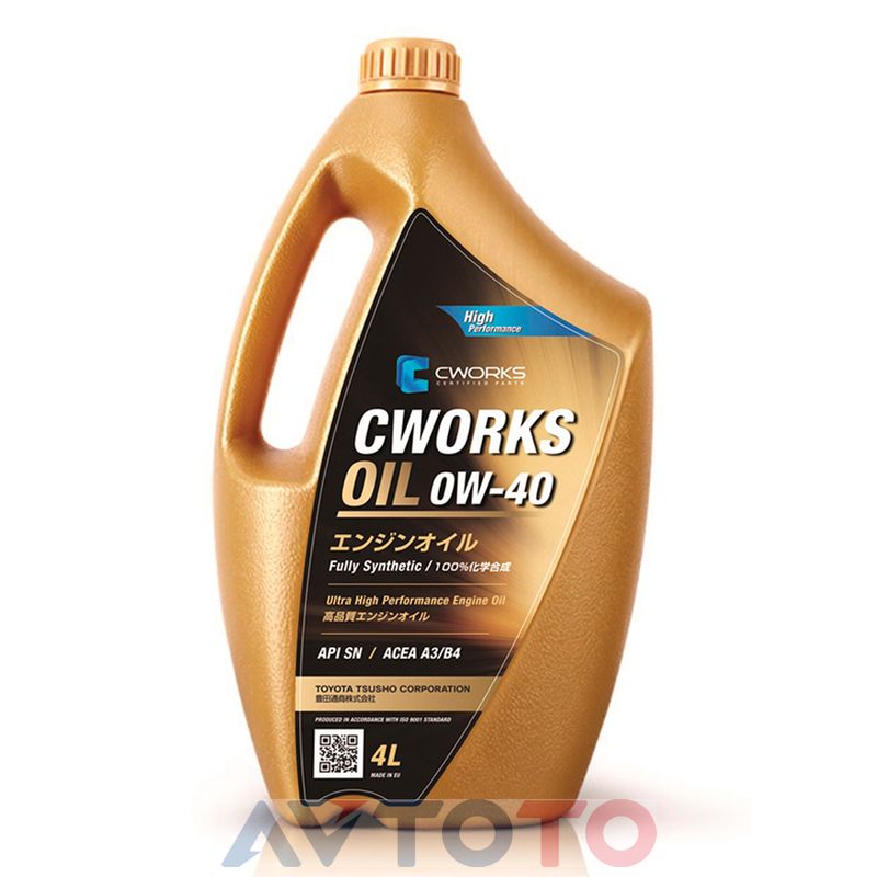 Моторное масло Cworks A130R6004