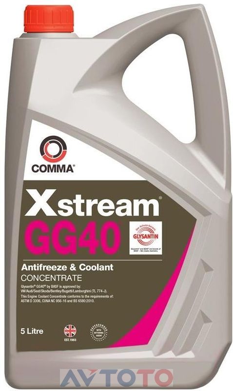 Охлаждающая жидкость Comma XSGG405L