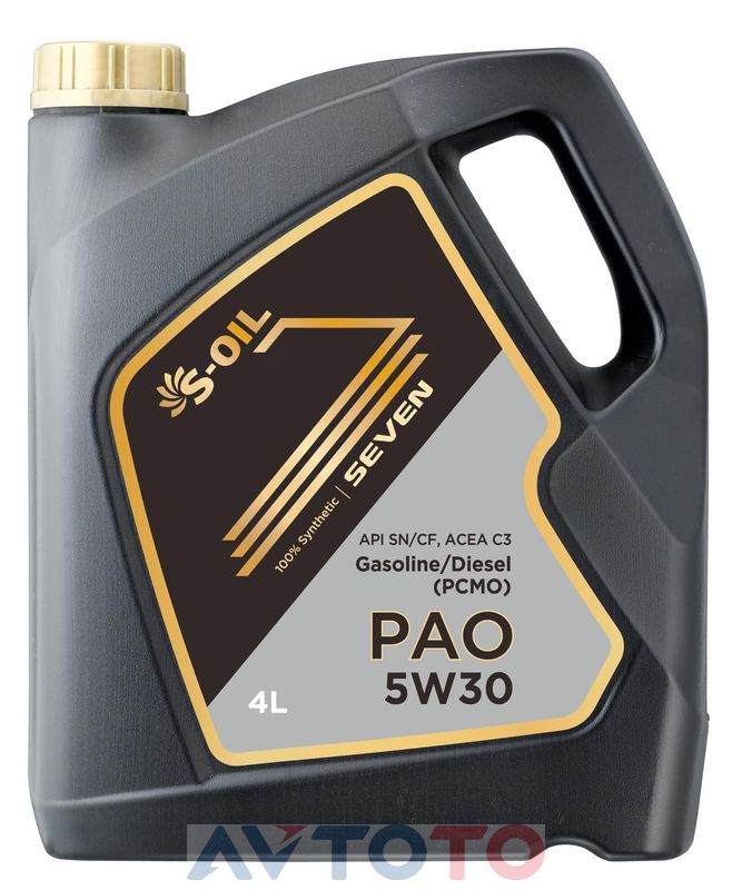Моторное масло S-oil PAO5W3004