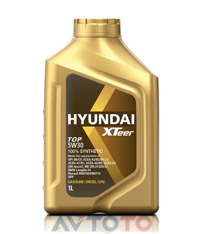 Моторное масло Hyundai XTeer 1011004