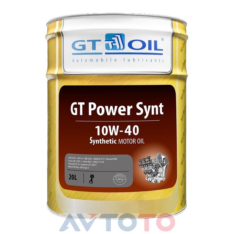 Моторное масло GT oil 8809059408032