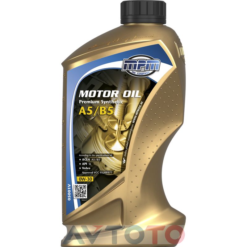 Моторное масло Mpm oil 05001V