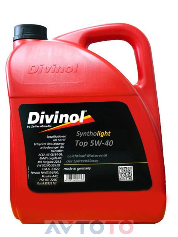 Моторное масло Divinol 49430K007