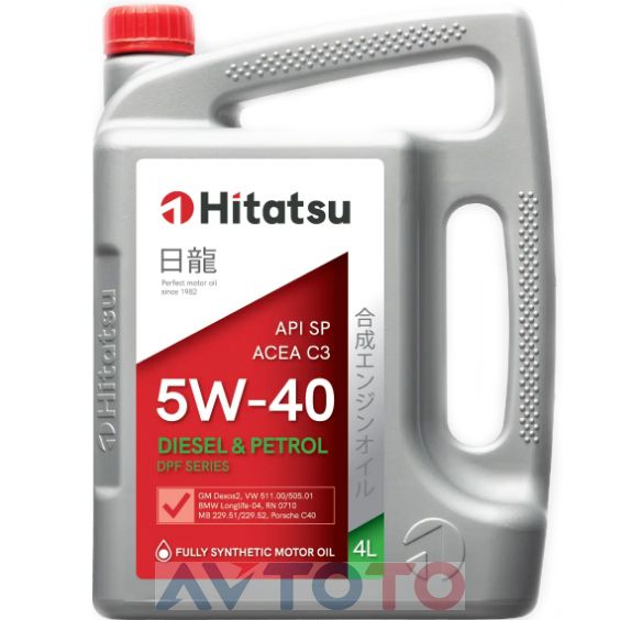 Моторное масло Hitatsu 5W40H24