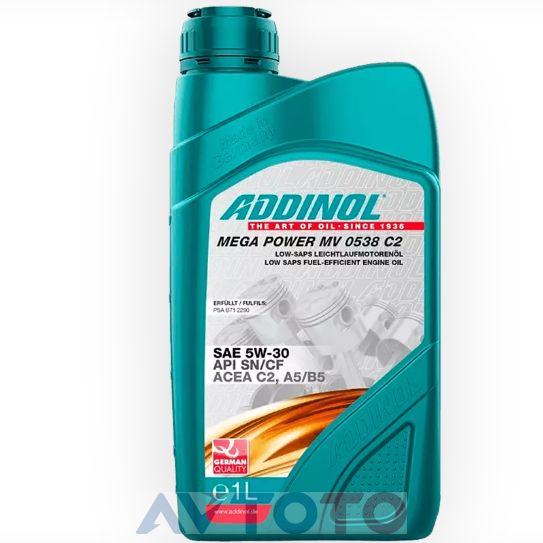 Моторное масло Addinol 72213007