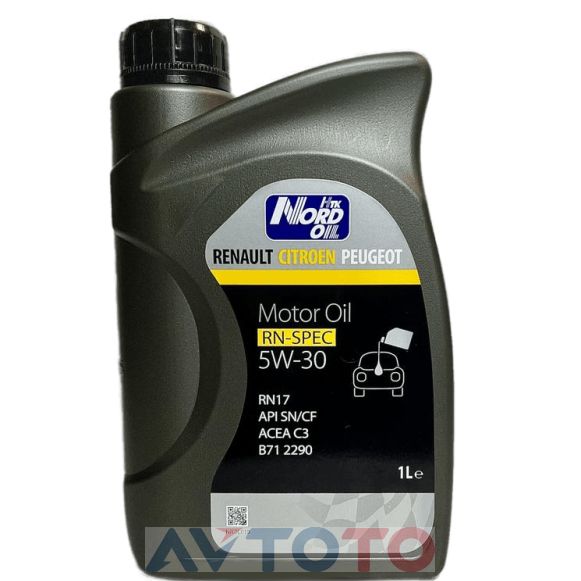 Моторное масло Nord oil NRSL019
