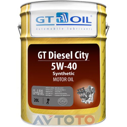 Моторное масло GT oil 8809059408018