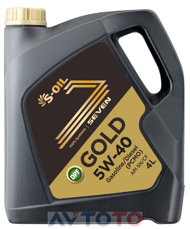 Моторное масло S-oil GOLD5W4004