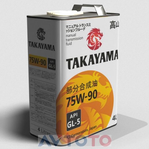 Трансмиссионное масло Takayama 605053