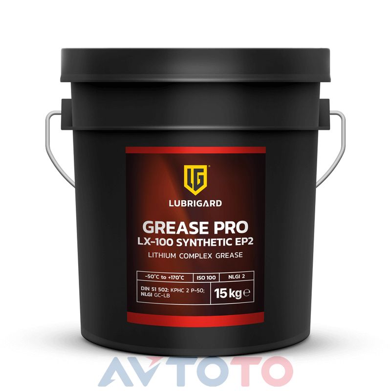 Смазка Lubrigard LGPGLX100SYNEP2TPK15