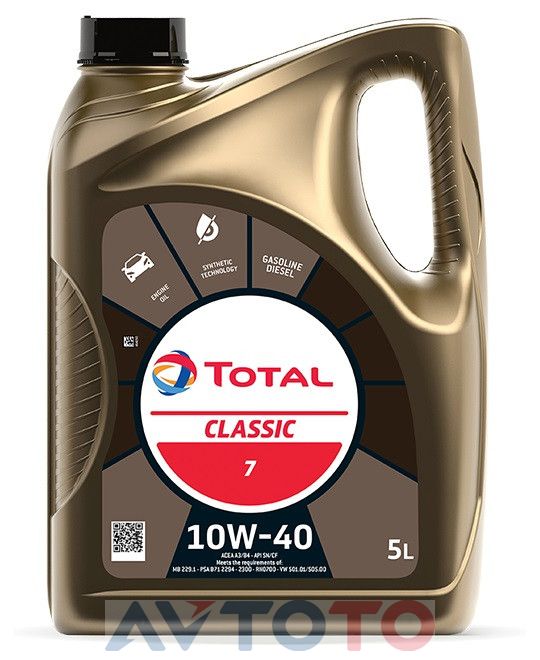 Моторное масло Total 213691