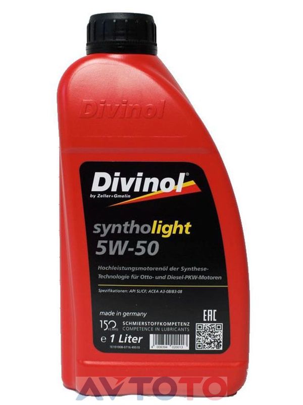 Моторное масло Divinol 49510C069