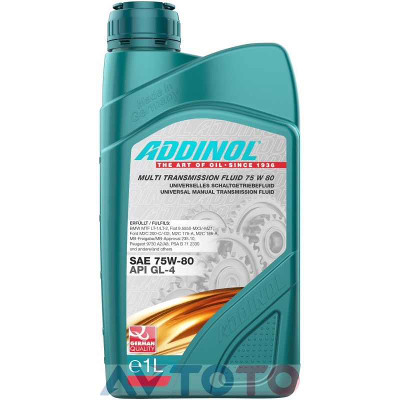 Трансмиссионное масло Addinol 74202507