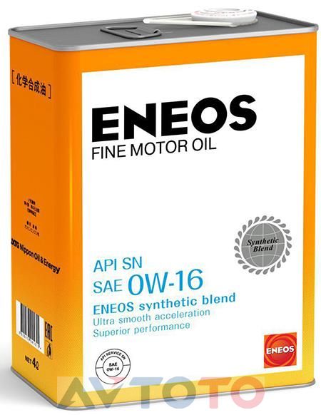 Моторное масло Eneos 4943589135342