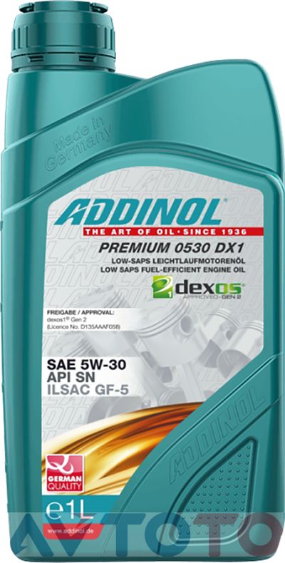 Моторное масло Addinol 4014766074829